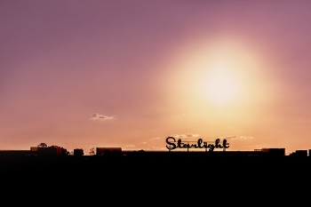Sign at Sunset Free Photo 