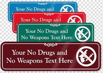 Sign Closed-circuit television Safety Surveillance Door hanger, no drug transparent background PNG clipart