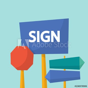 Sign concept