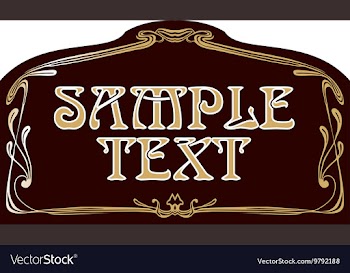 Sign secession style vector image