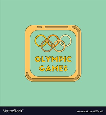 Sign symbol olympics games vector image