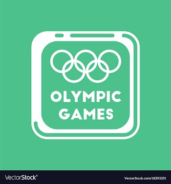 Sign symbol olympics games vector image