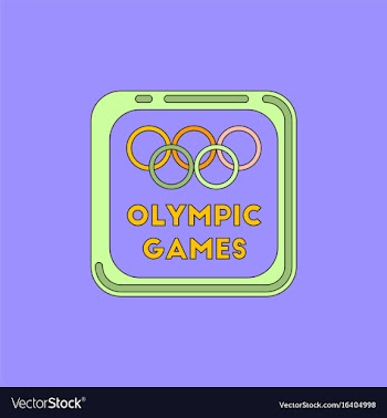 Sign symbol olympics games vector image