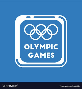 Sign symbol olympics games vector image