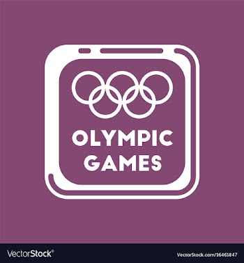 Sign symbol olympics games vector image