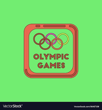 Sign symbol olympics games vector image