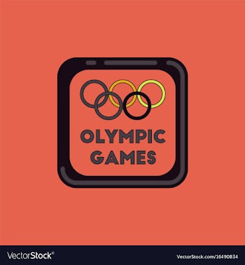 Sign symbol olympics games vector image