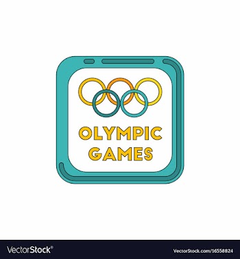 Sign symbol olympics games vector image