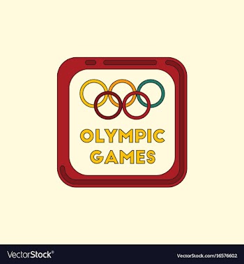 Sign symbol olympics games vector image