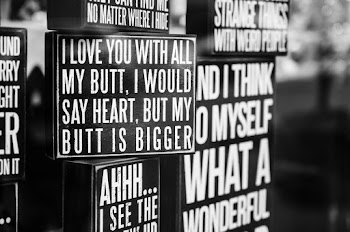 Signages In Black and White 