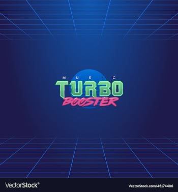 signboard with text music turbo booster