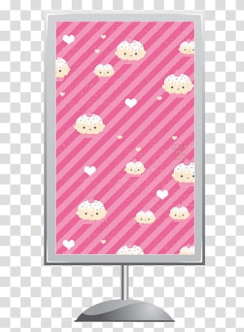 Signboards , gray and pink pedestal frame illustration transparent background PNG clipart
