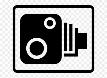 Signs Sign, Black, Icon, Symbol, Silhouette, Cartoon, - Speed Camera Sign