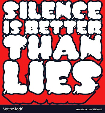 silence is better than lies motivational quote