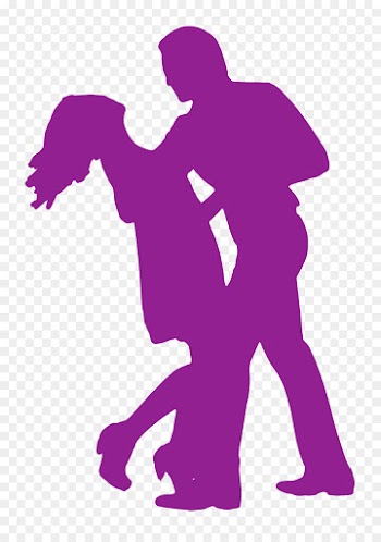 Silhouette, Art, Dance, Purple PNG
