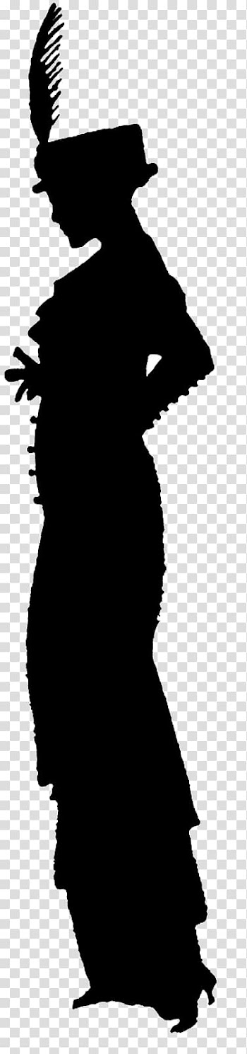 Silhouette Art Fashion , Silhouette transparent background PNG clipart
