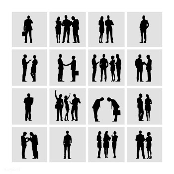 Silhouette avatar black | Free stock vector - 393911
