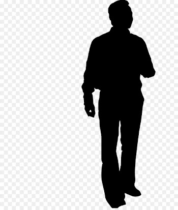 Silhouette Black Clip art - Silhouette 