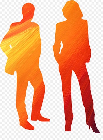 Silhouette, Businessperson, Graphic Design, Orange, Yellow PNG