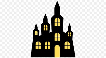Silhouette Castle Clip art - Silhouette 