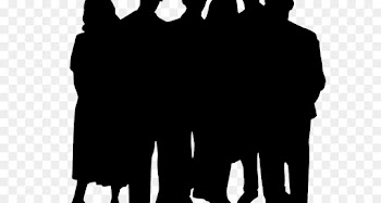 Silhouette, Chicago, Drawing, People PNG