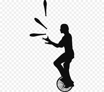 Silhouette Circus Juggling - Juggling 