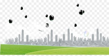 Silhouette City Lawn Computer file - Urban Green Space 