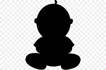 Silhouette Clip art - baby silhouette 