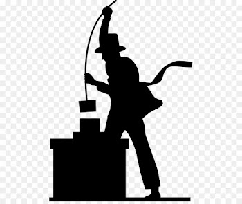 silhouette clip art black-and-white