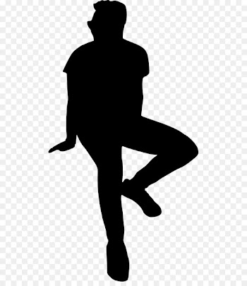 Silhouette Clip art - people jubilating silohouette 