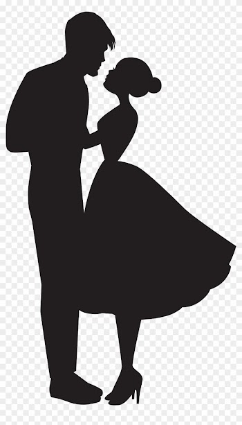 Silhouette Clipart Love - Couple Silhouette Png