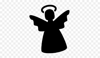 Silhouette Computer Icons Angel Christmas Clip art - celebrate christmas 