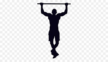 Silhouette CrossFit Exercise Calisthenics T-shirt - silhouette 