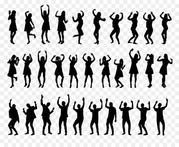 Silhouette Dance Clip art - Silhouette 