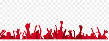 Silhouette Download - Silhouette crowd 