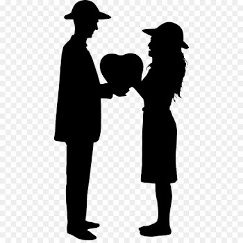 Silhouette, Drawing, Royaltyfree, Love PNG
