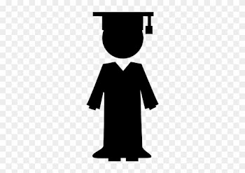 Silhouette Education Person Persons - Graduate Silhouette Clipart