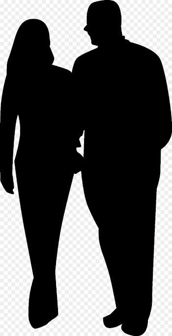 Silhouette, Encapsulated Postscript, Family, Standing PNG