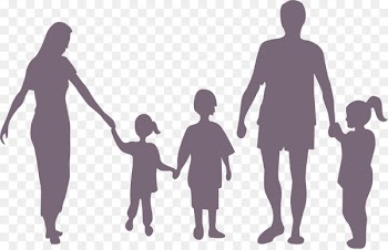 Silhouette Family Child - Family Silhouettes 