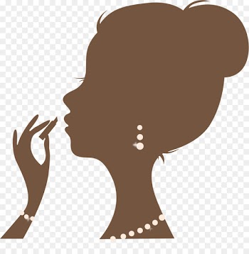 Silhouette Female Woman Cosmetics - Lipstick woman 