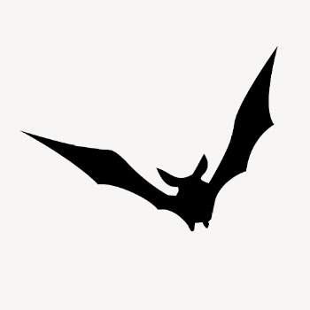 Silhouette flying bat clipart, animal | Free Vector - rawpixel