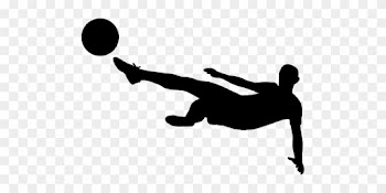Silhouette, Football, Soccer, Ball, Boy - Fifa Silhouette