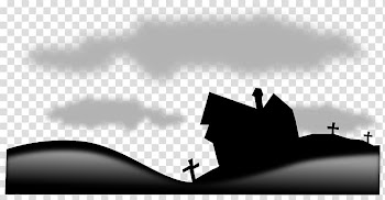 Silhouette Ghost Halloween film series, Silhouette transparent background PNG clipart