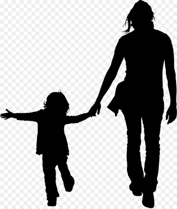 Silhouette Illustration Image Grandparent Photograph -  