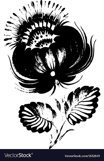 Silhouette in grunge style vector image