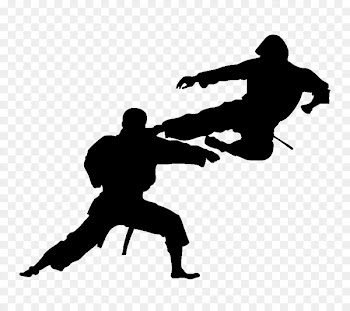 Silhouette Karate Martial arts Sport - Silhouette 