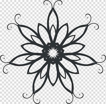 Silhouette Line art , swirls transparent background PNG clipart
