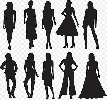 Silhouette Model Fashion - Fashion silhouette 
