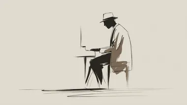 Silhouette of a Street Musician Playing Piano in Paris Silhouette of a Street Musician Playing Piano in Paris