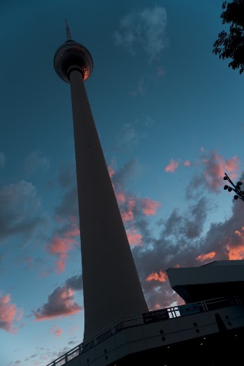 Silhouette Of A Tower